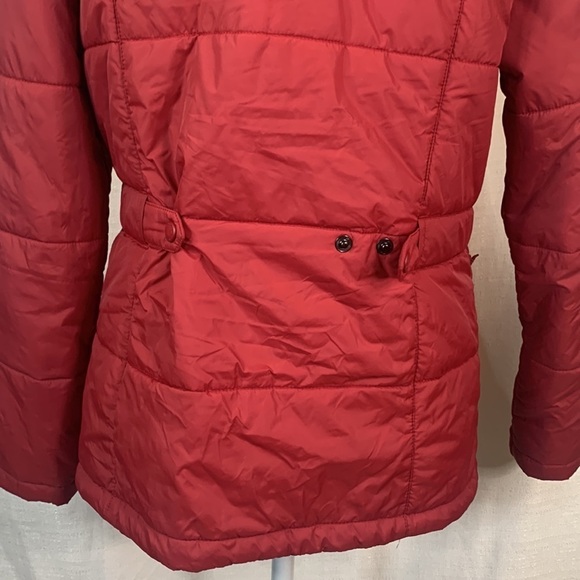 Lands’ End Cranberry Winter Puffer Coat - Picture 8 of 16